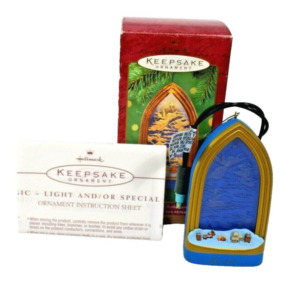 Hallmark Keepsake Angels over Bethlehem Christmas Tree Ornament